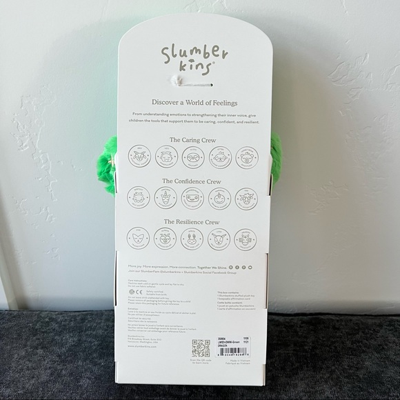 NWT Slumberkins Magic Mint Dragon Kin - Picture 3 of 8